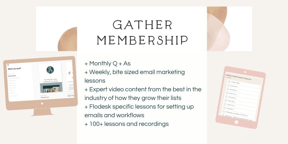 Flodesk Email Marketing Membership for Creative Professionals